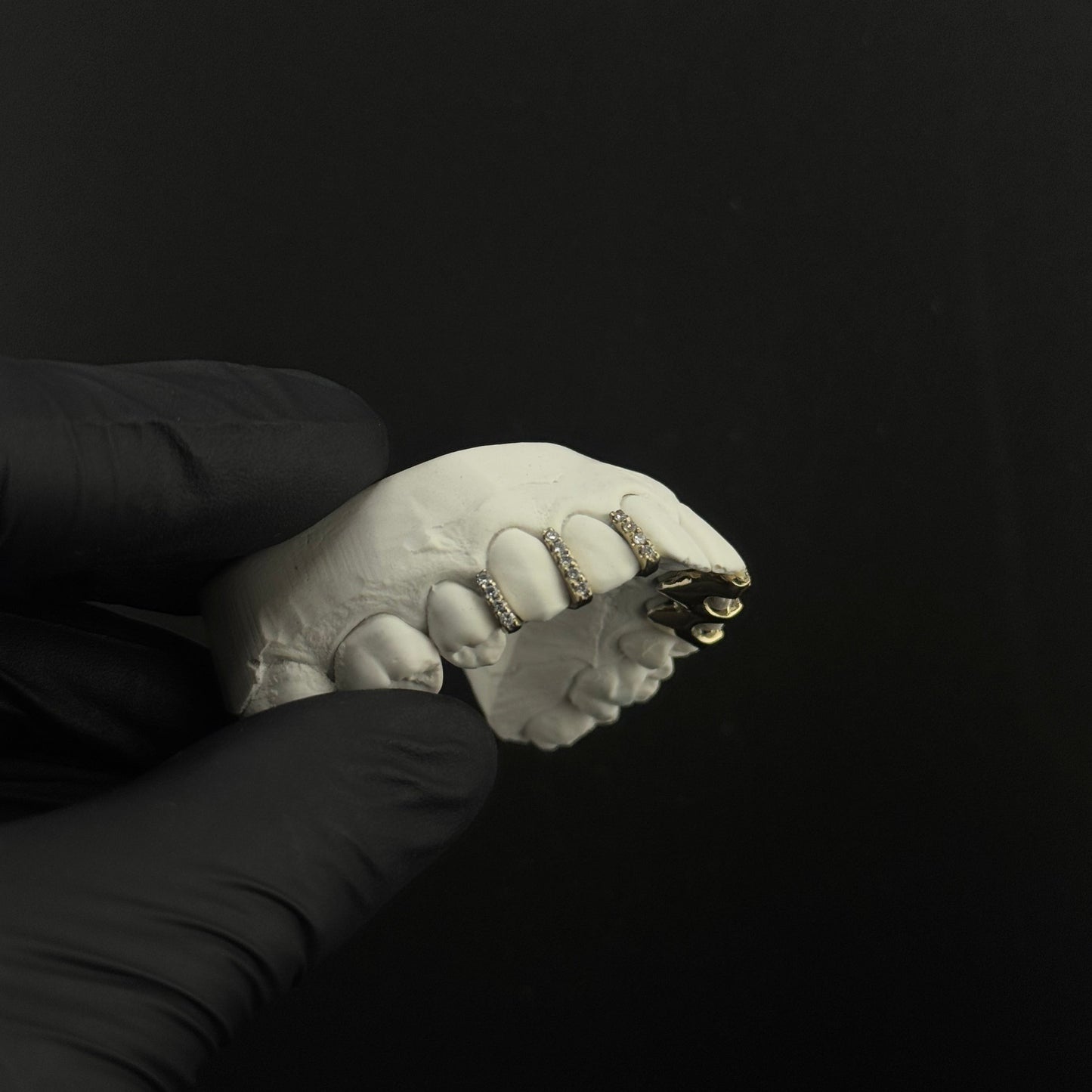 Diamond Spacers + Dusted Bar