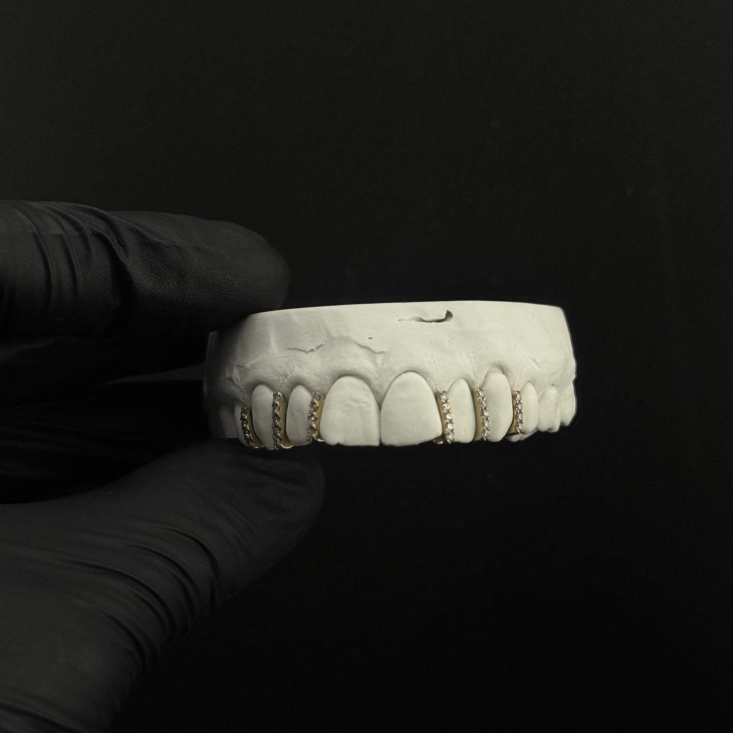 Diamond Spacers + Dusted Bar