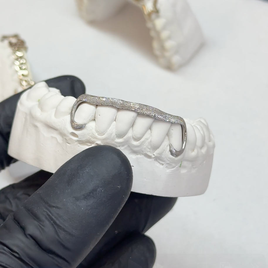 Diamond Spacers + Dusted Bar